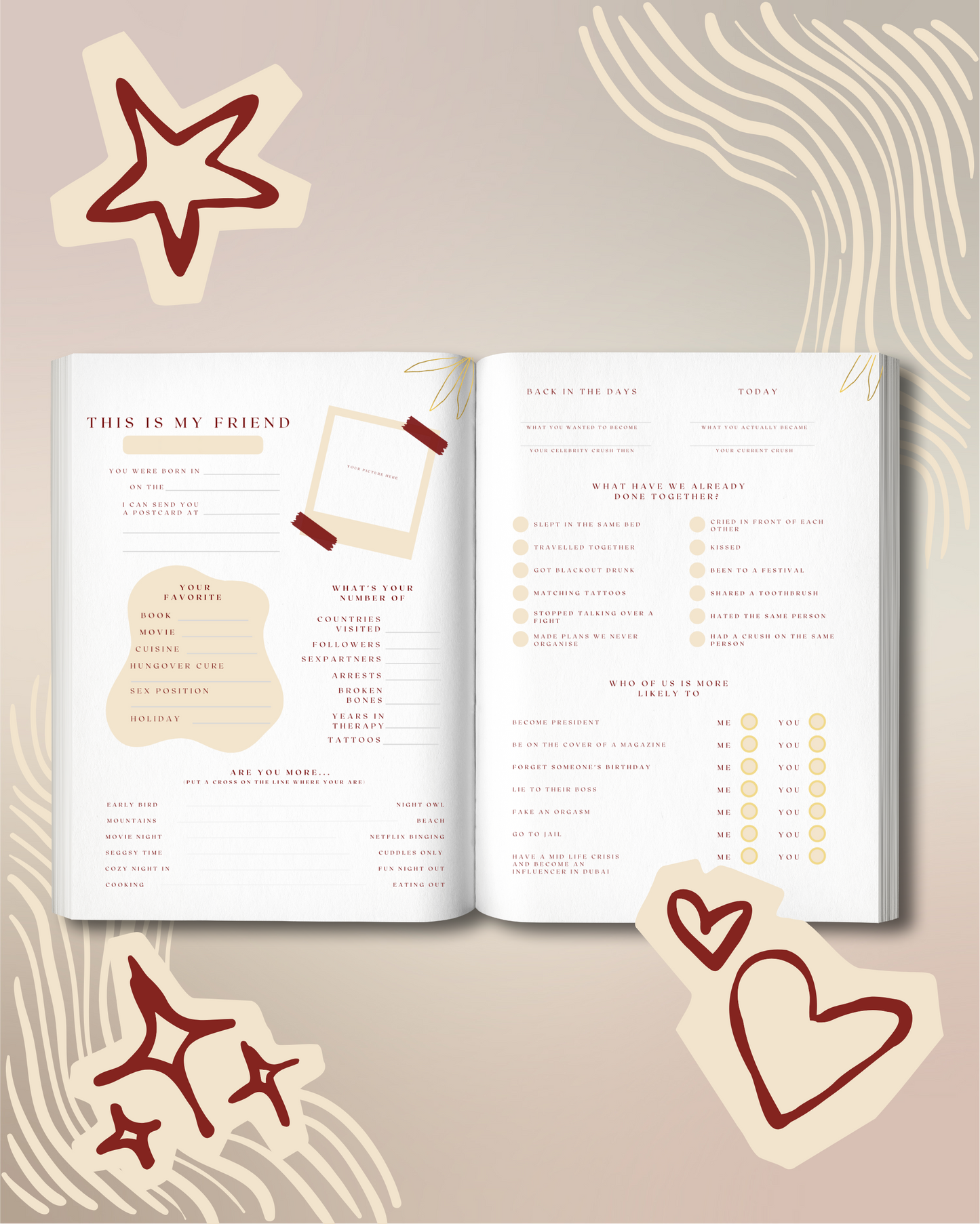 The Friendship Book – A Keepsake of Real Connection
